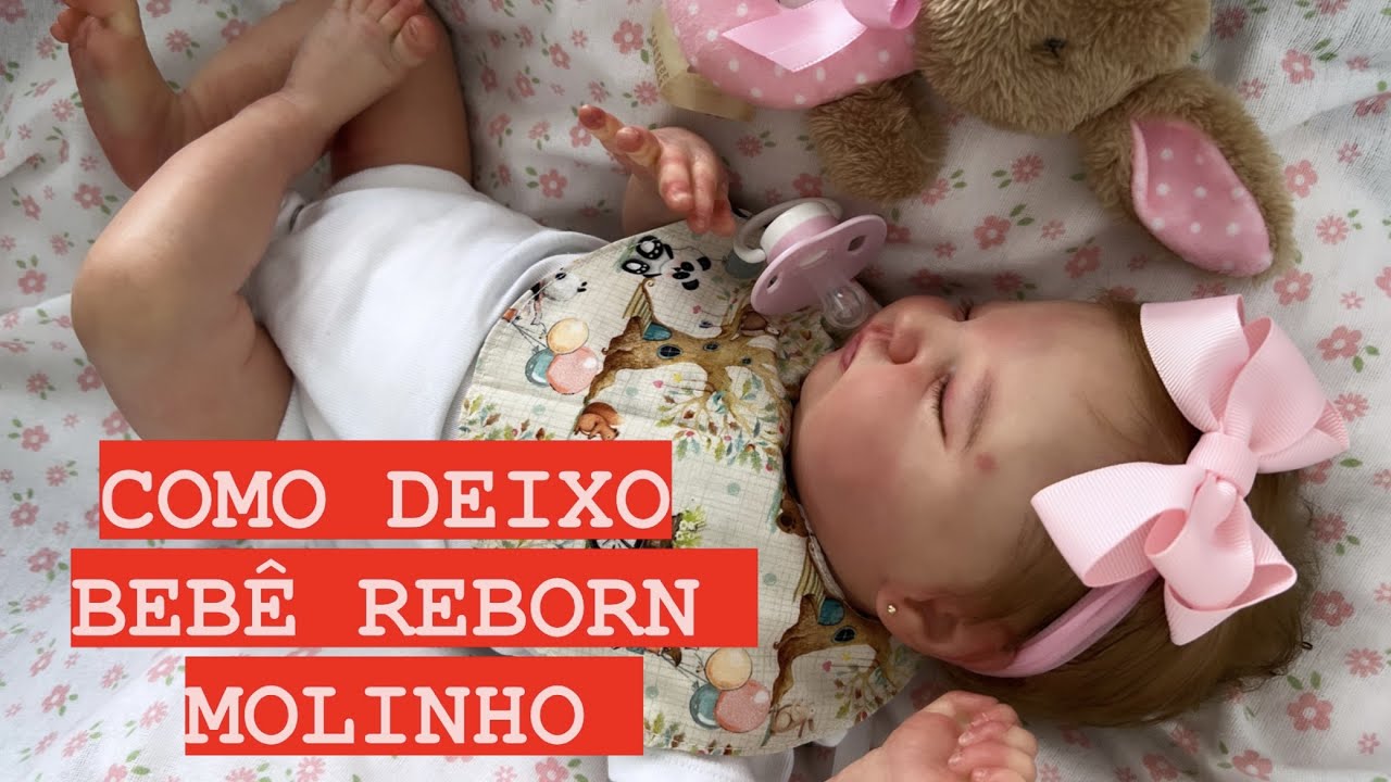 ROTINA DA MANHÃ COM A MINI BEBÊ REBORN DE SILICONE SÓLIDO ANINHA 