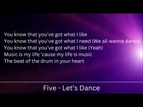 Five - Let's Dance [Lyrics]
