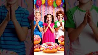 Dancing Donut Parade 🍩 | Fun Kids Song | Learn Colors &amp; Dance!