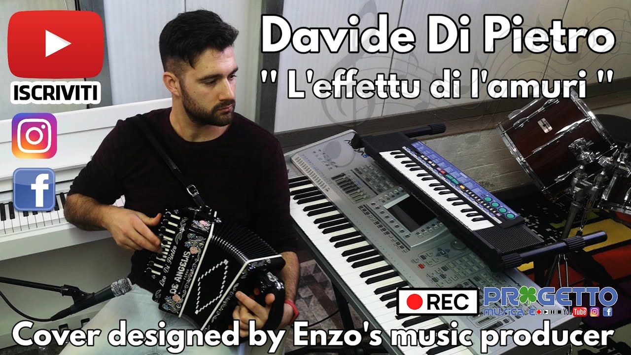 Davide Di Pietro - L'effettu di l'amuri #organetto #ddubotte #calabria #diatonicaccordion