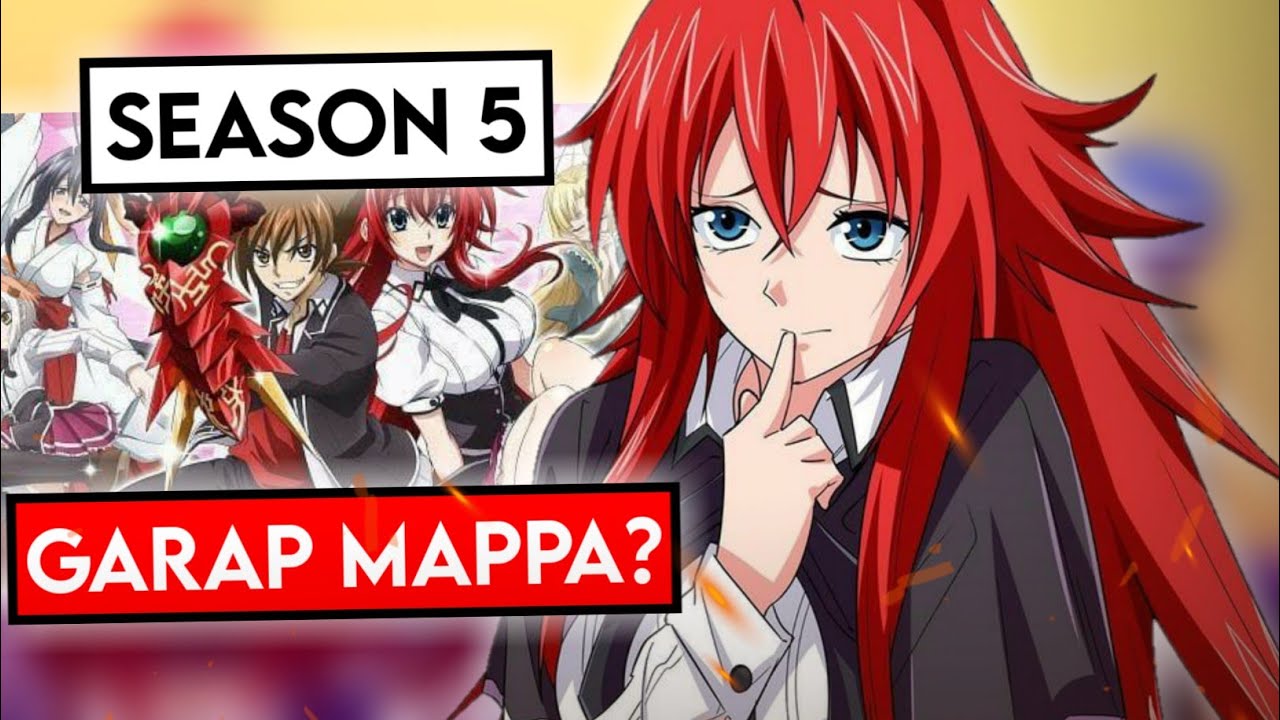 Hah? High School Dxd Season 5 Tanggal Rilis Diumumkan