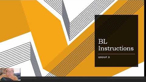 BL and BX Instructions by Group D 1920-2