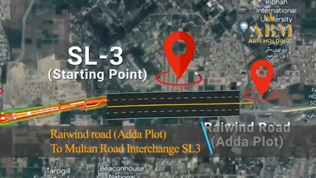 Ring Road Updates In Bahria Town Lahore | ABM HOLDINGS | +92 3000 464 992