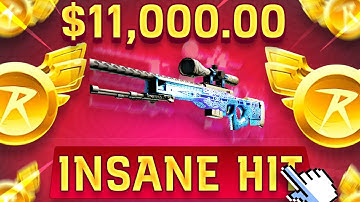 PULLING A $11K AWP GUNGNIR ON CSGOROLL
