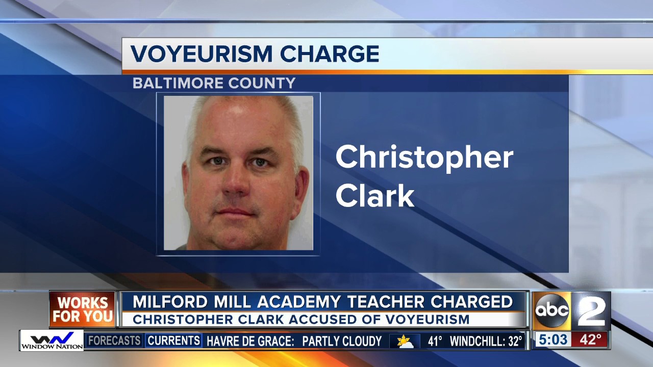 Milford Mill Academy teacher charged with voyeurism
