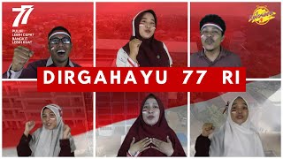 DIRGAHAYU 77 RI | Cover Lagu Bendera-Cokelat