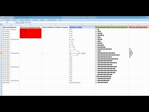 Календарь месячных и овуляций 2019