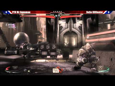 Injustice: Gods Among Us - Top 8 PTH Mr Aquaman vs ReSe Killinator - Civil War V Tournament