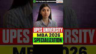 UPES University Dehradun MBA 💼 Top Specializations &amp; Placements