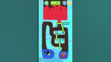 Save the Fish Game Level 15 #gamingshorts #savethefishgameplay #puzzlegame #trendingshorts