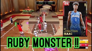 RUBY JONATHAN ISAAC DOMINATES DIAMOND JAMES HARDEN!! BEST RUBY IN MYTEAM HISTORY!! NBA 2K19 MyTeam