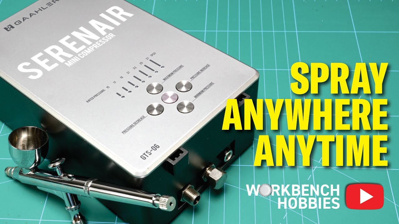 AIRBRUSH ANYWHERE!  Compressor & Airbrush Package - FIRST LOOK 👀