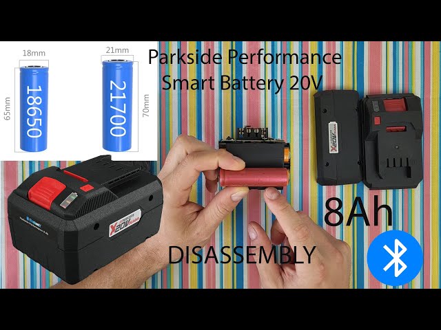 Parkside Performance Smart Battery Modification BMS 8Ah Bluetooth New  Solution Reset