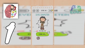 Brain Test 3: Tricky Quests Gameplay Walkthrough #1 (Android, IOS)