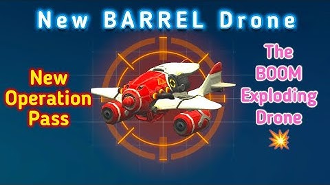 War Robots. Latest BARREL Drone in New Operation. 💥EXPLODING 💥 Drone. Operation D is Here.