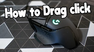 How to Dragclick on Logitech G502 Hero (Up to 15 cps!!)