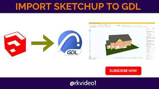 Archicad Tutorial - Import Skectup To Gdl Sketchup Tutorial Archicad Gdl Rkvideo1