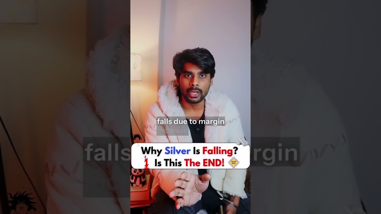 Silver falling 🔻