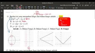 (part 1) Menentukan Fungsi dan Bukan Fungsi
