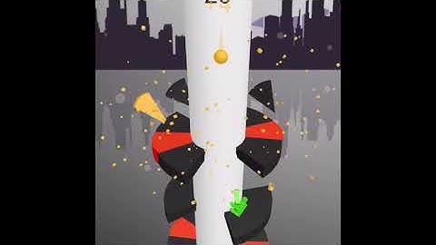 Helix jump levels 1 to 20 (cut)