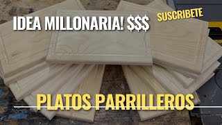 Idea millonaria, platos parrilleros