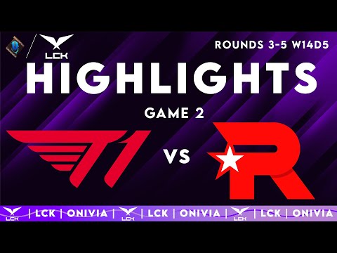 T1 vs KT Highlights Game 2 | LCK 2025 | T1 vs KT Rolster by Onivia