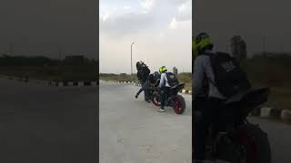 Pulsar Rs200 Crashed Stunt Failed rs200 rs200lover stopie fail crash dream 