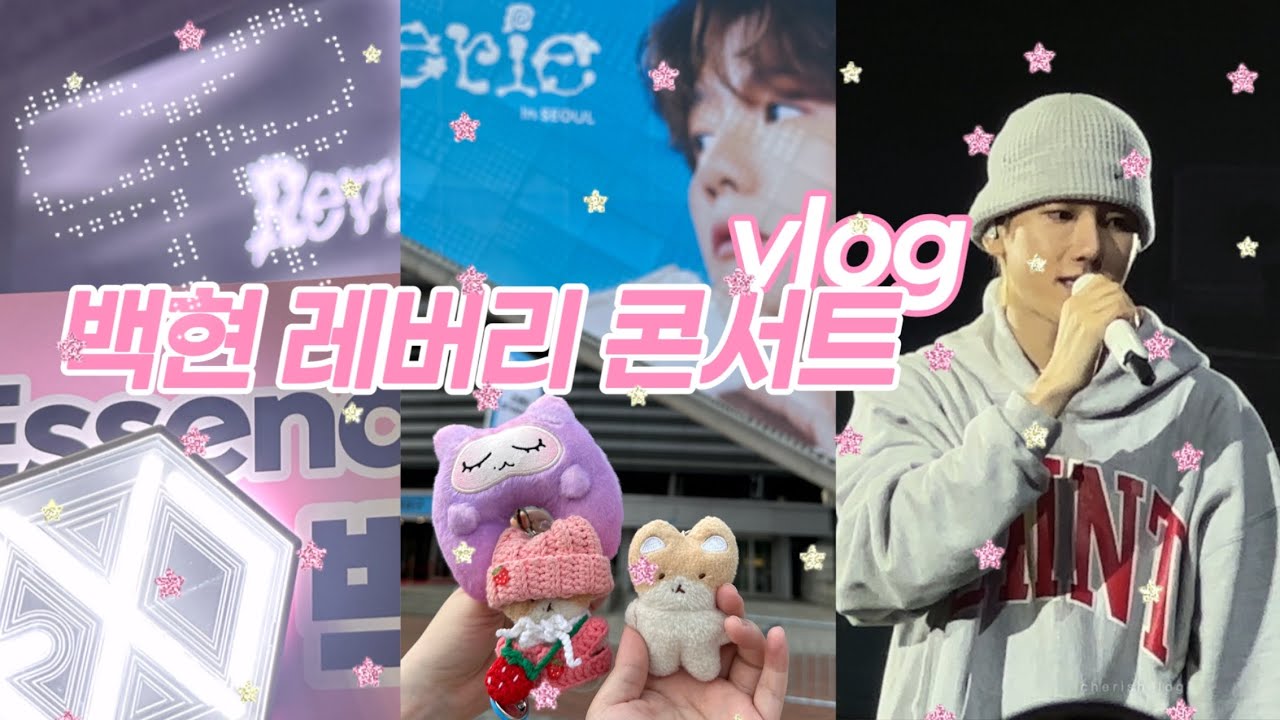 백현 레버리 콘서트 브이로그ㅣ사첵ㅣ 6월달 일을 어 떻 게 기억하냐고, 나는 해ㅣ엑소엘 브이로그💛ㅣEXO-L VLOG#31