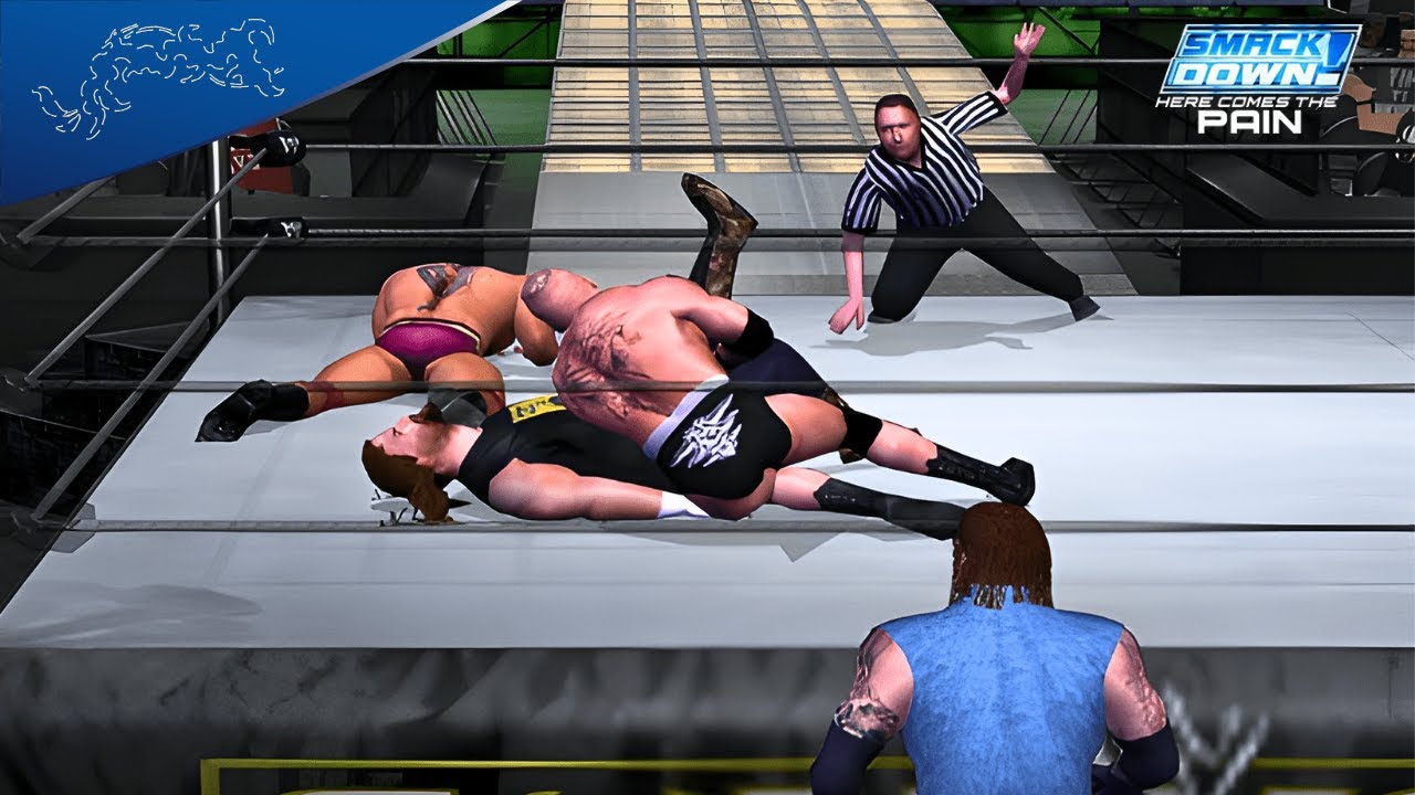 WWE SmackDown: Here Comes The Pain – 6-Man Survival Match Gameplay 🔥 PS2 Classic Full Match