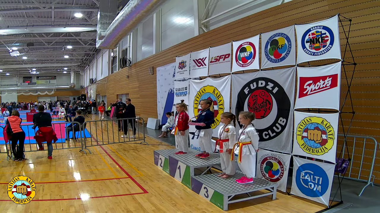 Latvia Open Karate 2019 Apbalvošana 1