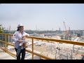 Senadora Mónica Fernández Balboa visita la Refinería Olmeca previo a la apertura