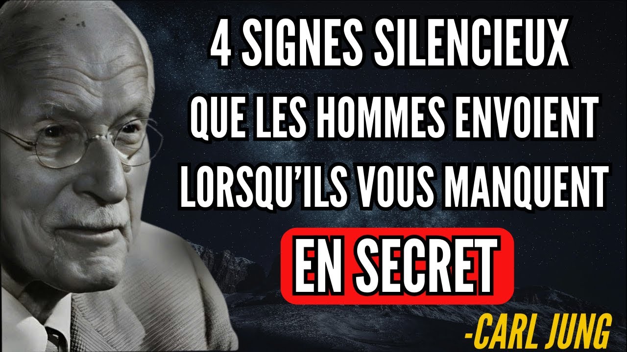 4 signes silencieux qu'un homme vous manque (presque aucune femme ne les remarque) | Carl Jung