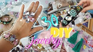 30 EASY DIY JEWELRY | FANCY  &amp; STORE BOUGHT LOOKING