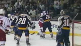 Keith Ballard vs Brendan Witt Apr 15, 2006