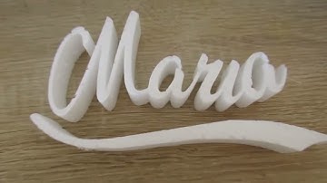 Costycnc tutorial styrofoam creations with foam cutter macchine how create foam letters timestamp