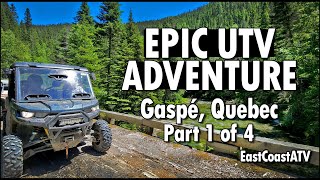 Crossing The Gaspe By Atv - Part 1