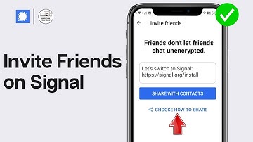 How to Invite Friends on Signal