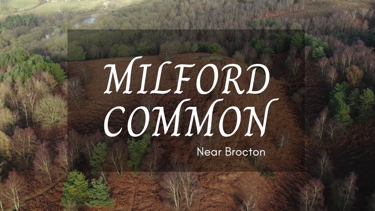 Milford Common with Drone Footage near Brocton and Cannock Bike