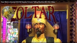 Your Wish is Granted ZOLTAR Speaks Fortune Telling Machine BIG Film Video screenshot 5