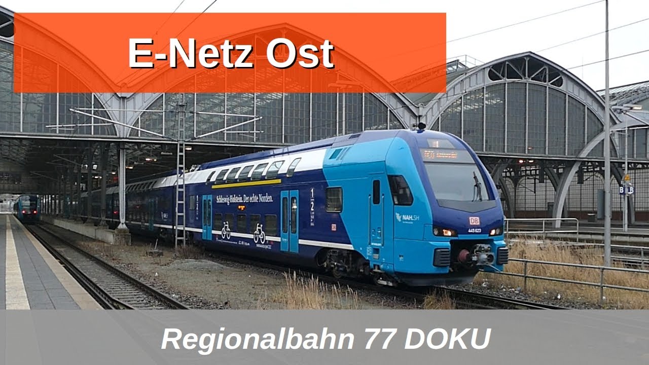 RB77: Neues E-Netz Ost und Stadler KISS in Schleswig-Holstein vorgestellt