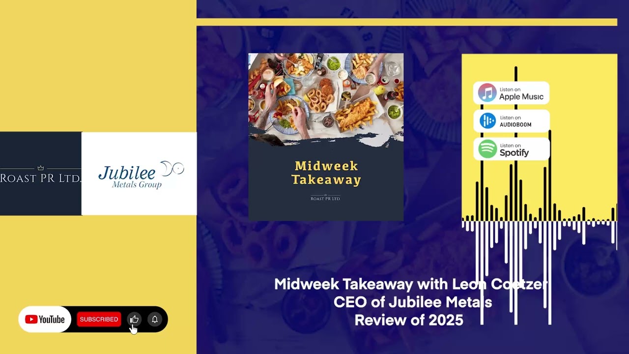 Итоги середины недели от Леона Коэтцера, генерального директора Jubilee Metals — Обзор 2025 года ...