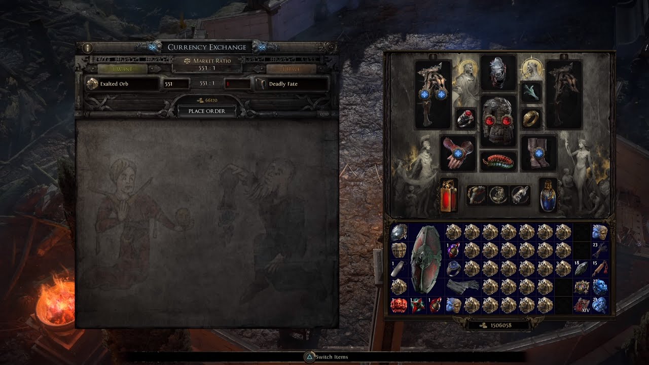 Path of Exile 2 - 0.4 League - Lvl80 ultimatum into 500+ exalts. (Lvl.89 HVRounds Cull WH)