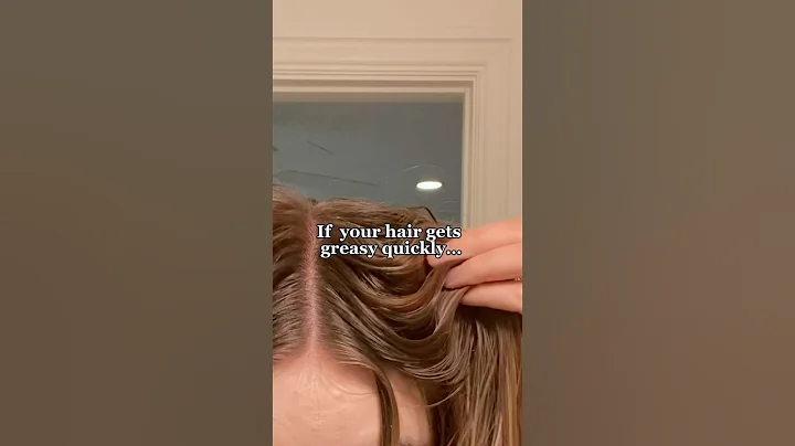 If you find your hair getting greasy quickly.. follow these tips 🤍