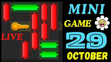 29th October Hamster Kombat Daily Mini-Game 🔴Live Puzzle Solved #hamstercombat #minigame #minipuzzle