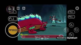 Digimon World Data Squad Battle Neptunemon using Belphemon,Barbamon and Leviamon