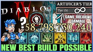 Diablo 4 - New Best 50 BILLION Damage Every Hit Necromancer Minion Build - PERFECT Pit Push - Guide! screenshot 1