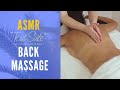 ASMR how to do a relaxing back massage | Cómo hacer un masaje relajante de espalda, con sonido real