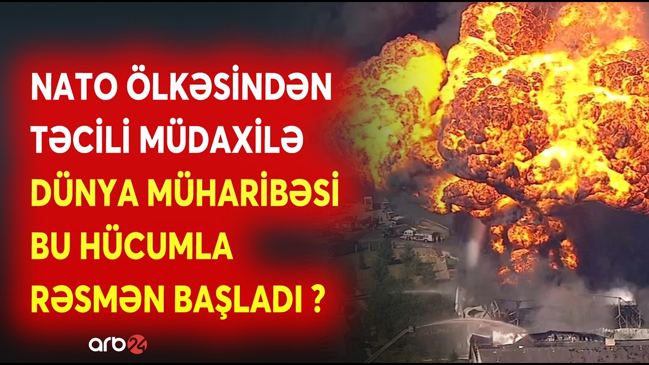İran HÜCUMLARI GENİŞLƏNDİRDİ - BU ÖLKƏLƏRƏ ZƏRBƏ ENDİRİLİR - Müharibə 