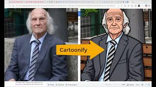 Cartoonify con Salvador Freixedo #ias