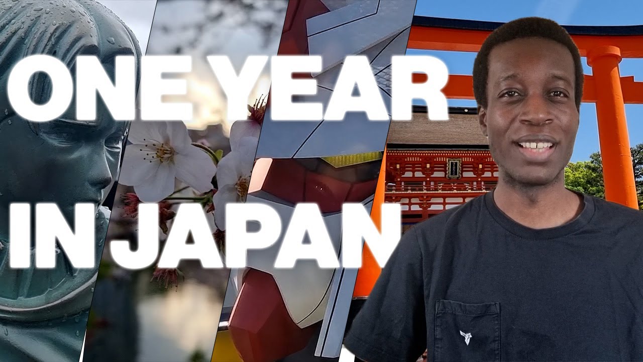 Я провел год в Японии (по программе рабочей поездки).